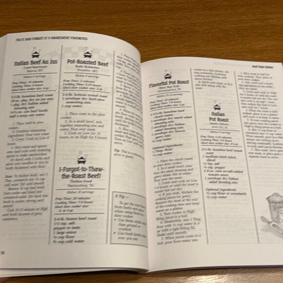 Fix-It and Forget-It 5-Ingredient Favorites Comforting Slow-Cooker Cookbook - Picture 6 of 7